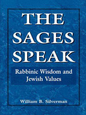 cover image of The Sages Speak